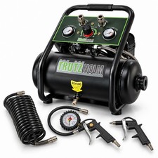 Fl&uuml;ster Kompressor Brushless Luftkompressor mobil Leise Silent 9 L 900 W tragbar