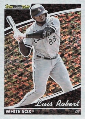 2022 Topps Update - Topps Black Gold Luis Robert #BG-7