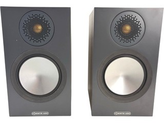 Monitor Audio Speakers Bronze 50 Bookshelf 8Ω 80W Pair Black Design