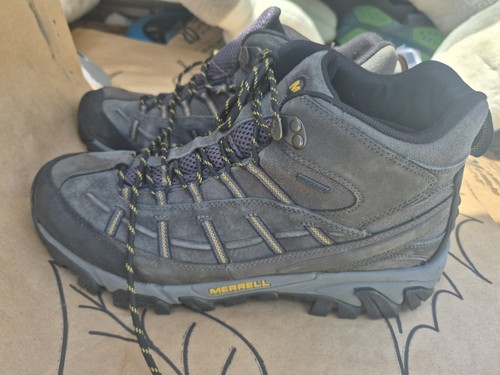 Merrell Men’s Geomorph Blaze Mid Waterproof Hiking Boot Granite 10