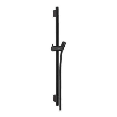 Hansgrohe Set Duscharmatur Unica S Schwarz Matt 28631670, 2-teilig