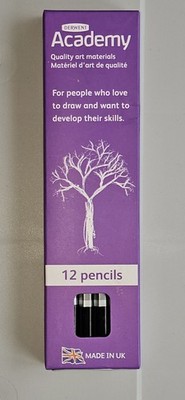 Derwent Academy 2H Graphitstifte (Box mit 12)