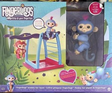 Fingerlings PlaySet - Monkey Bar Playground  Liv the Baby Monkey NEW