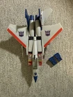 Vintage 1983 Transformers G1 Star Scream Figure Missing Left Back Wing