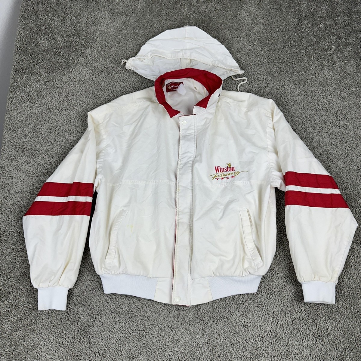 90s USA製 Winston Racing Team レーシングジャケット Winston(ウィンストン) / 90s/USA製/Winston Racing Team/レーシング