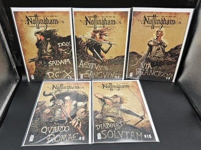 NOTTINGHAM #6-10 CONNECTING SET..HAZAN/VOLK..MAD CAVE 2024 / SHIPS FREE 