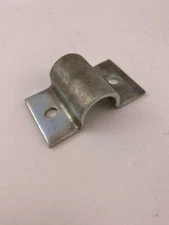 B-Line B2400-1/2ZN 1/2" 2-Hole Standard Pipe Strap,1/4"Bolt Size, Plated