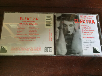 Richard Strauss  - Elektra [CD Album]   Rose Pauly Artur Rodzinsky