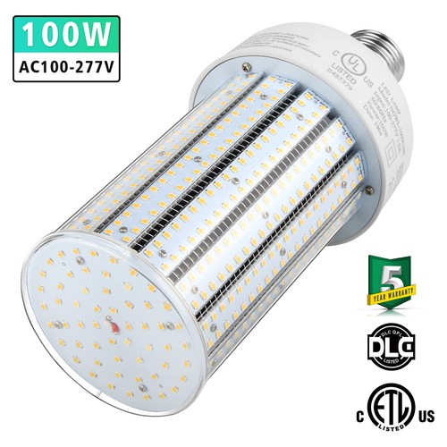 100W LED Corn Light Replace MH CFL HID 400W Bulb High Bay Warehouse Factory Use - Picture 1 of 8