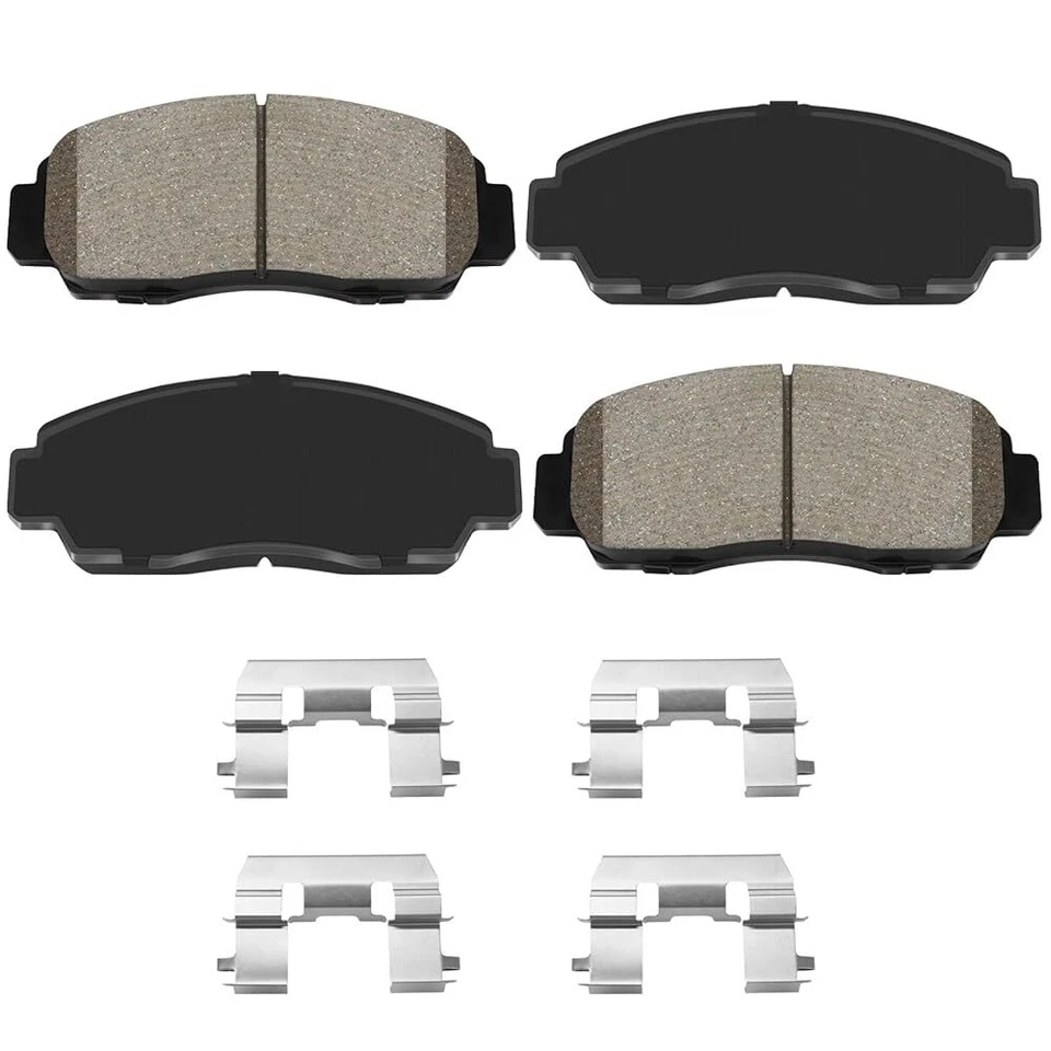 Front & Rear Ceramic Brake Pads For 1999-2004 Acura RL 3.5L Premium Sedan 4-Door - Image 3 of 4