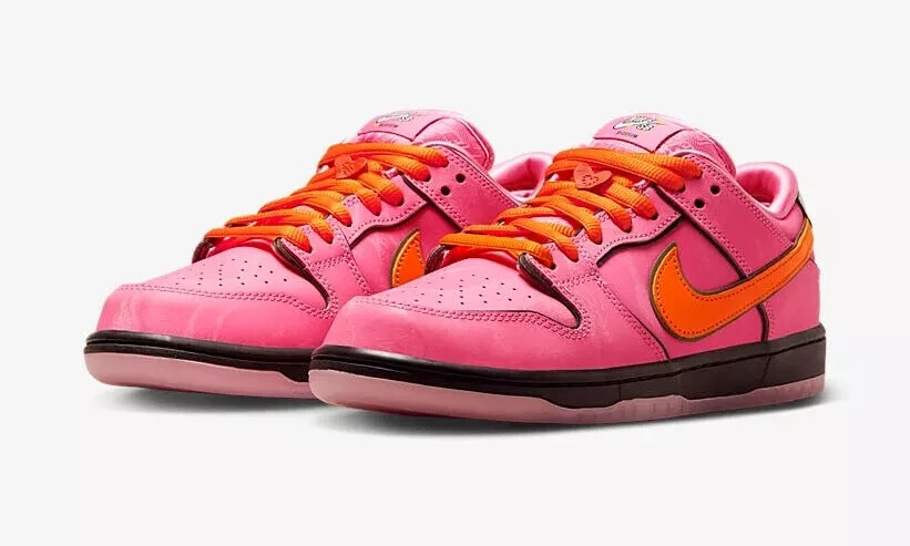 Size 7 - The Powerpuff Girls x Nike Dunk Pro SB QS Low Blossom for