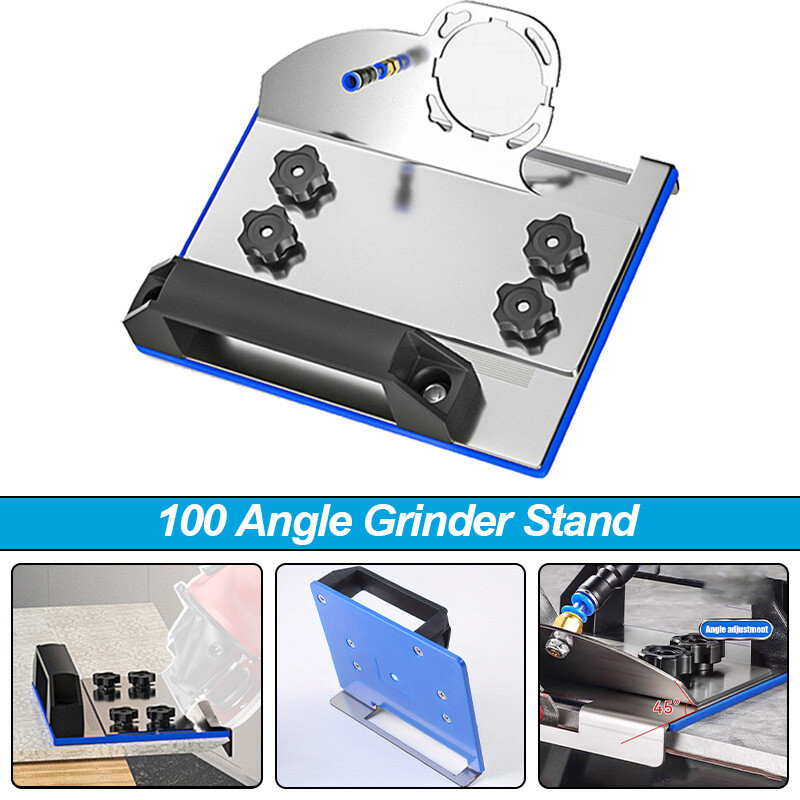 100 Type Angle Grinder Stand Holder Ceramic Tile 45° Chamfer Chamfering Cutting