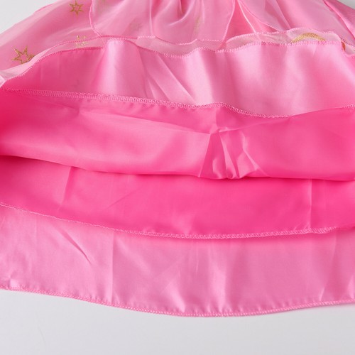 Girls Kids Sleeping Beauty Aurora Fancy Dress Princess Party Costume Outfit Prom - Picture 9 of 12
