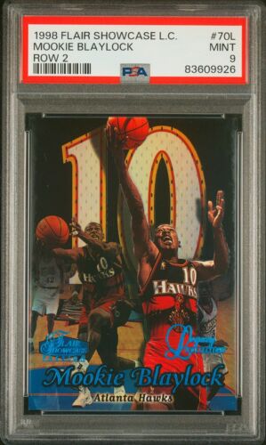 1998 1999 FLAIR LEGACY COLLECTION #34/99 MOOKIE BLAYLOCK PSA 9 EXQUISITE POP 1/1 - Foto 1 di 2