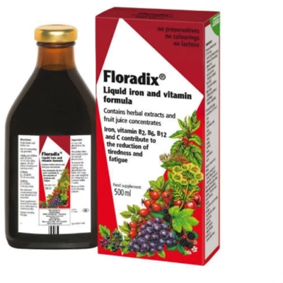 Floradix Liquid Iron & Vitamin Formula 500 ml