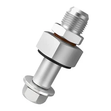 Aluminum 8AN Universal Fuel Gas Tank Fuel Return Line Bung Kit No Welding