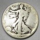1919-D Silver Walking Liberty Half Dollar Coin AH321