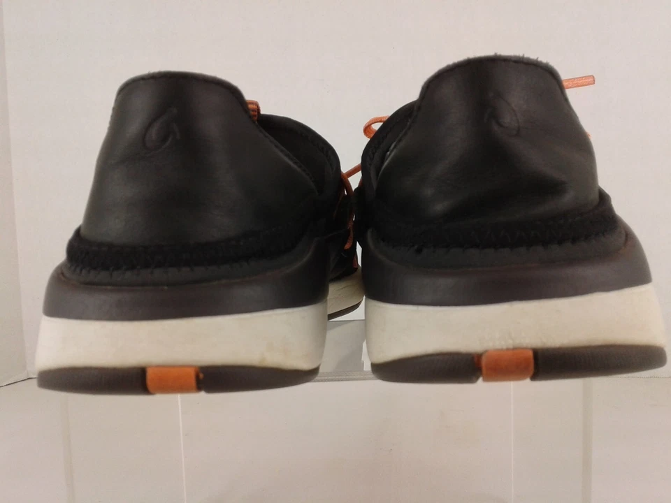 Olukai Mikili Black Orange Slip On Casual Comfort Shoes Womens US 7 - Image 4 of 4