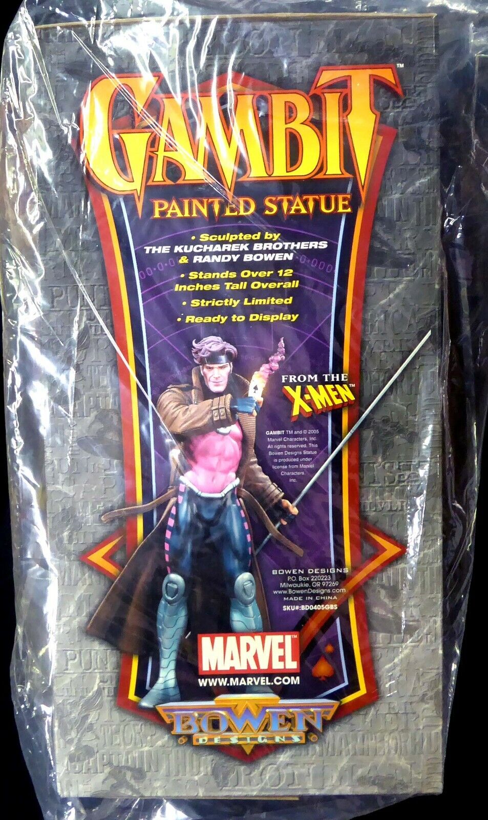 Marvel Universe custom figure - Death Gambit 3 3/4 on eBid United States