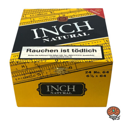 E.P. Carrillo INCH Natural No. 64 Super Gordo Zigarren 24er Kiste Dom. Rep.