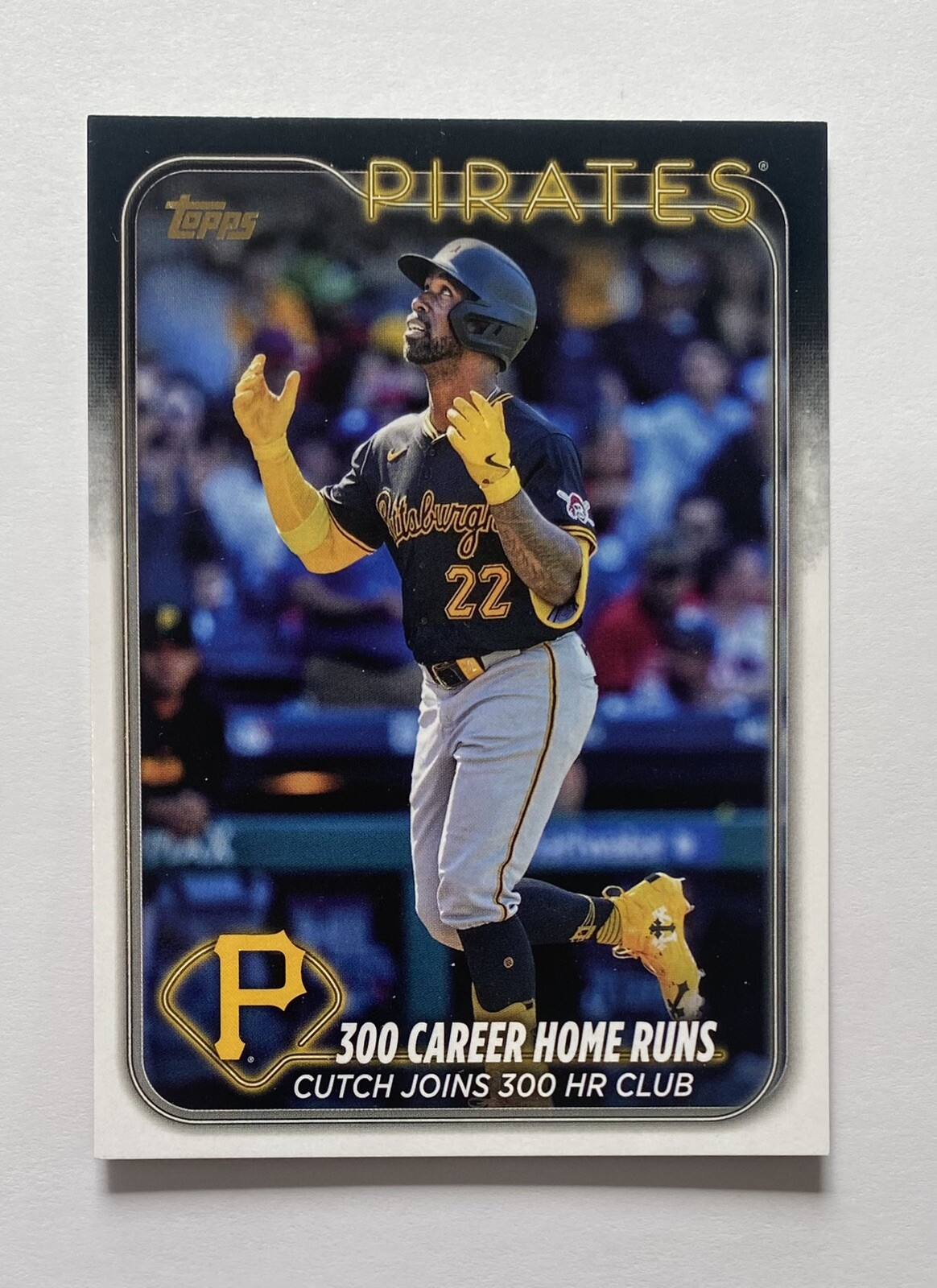 2024 Topps Update Andrew McCutchen #US254 300 HR Golden Mirror SSP