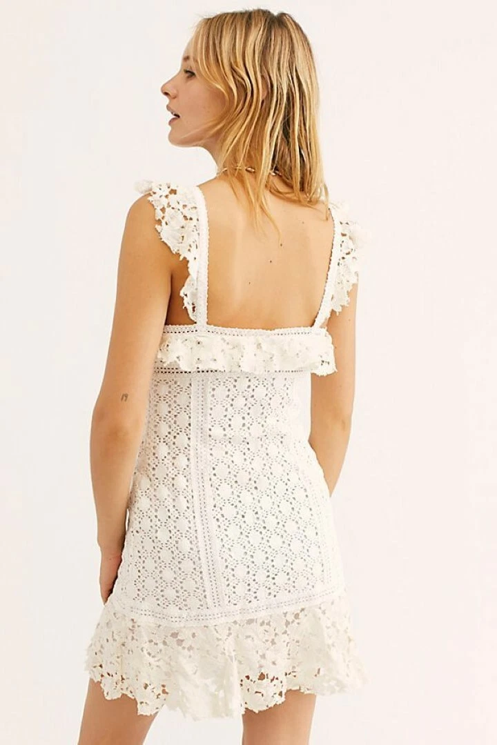 Free people cross clearance my heart mini dress