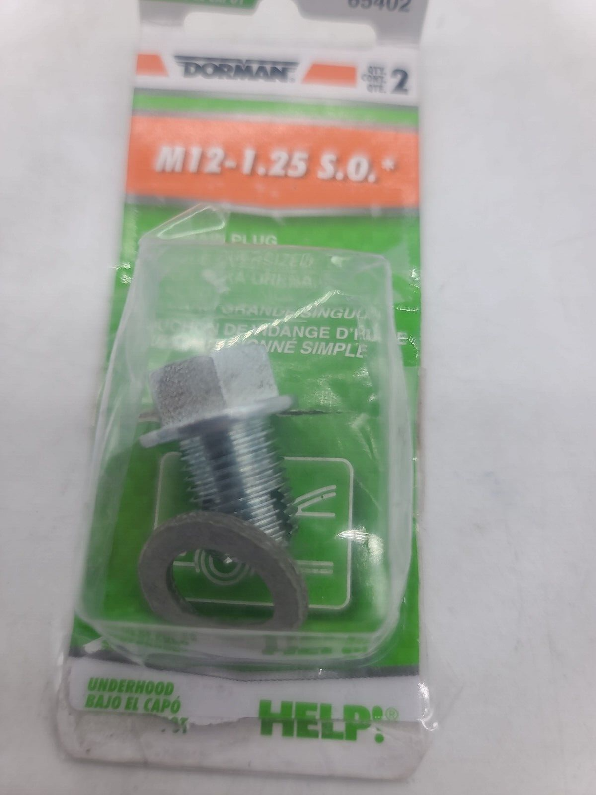 Dorman 65402 Single Oversize Oil Drain Plug M12x1.25 eBay