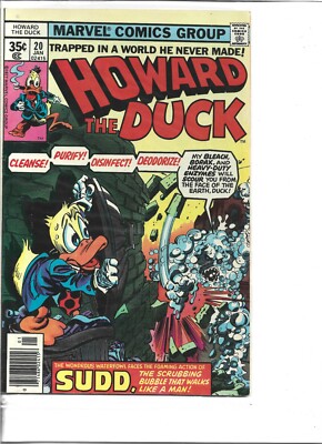 MARVEL  HOWARD THE DUCK ISSUE #20.