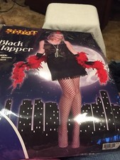 NIP Spirit Womens Black Flapper Costume-M 8-10 