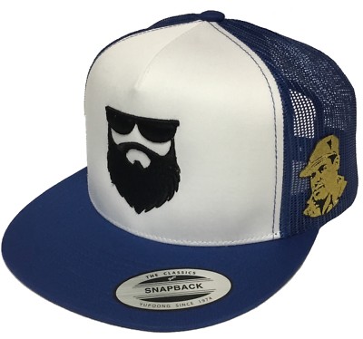 EL SEÑOR DE LA BARBA CHAPO GUZMAN P/B HAT W/R B/P MESH MICHOACAN SINALO MEXICO