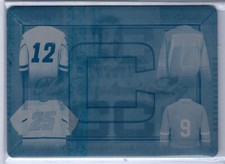 2020-21 Leaf In The Game Used Hockey The Captains Log Printing Plate Inginla 1/1