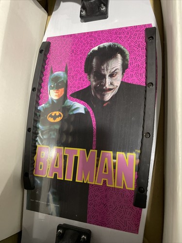 Batman Skateboard By Brookfield🔥UNUSED In Original Box -KEATON RARE - Picture 12 of 12