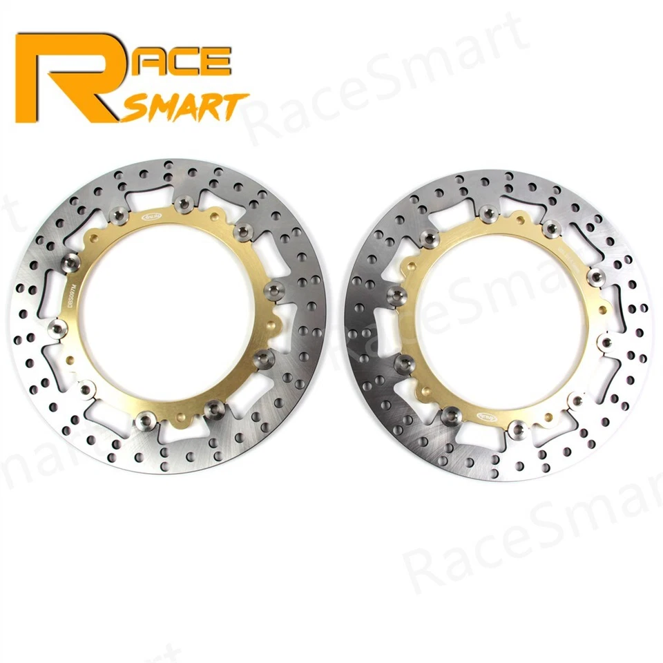 Rotores de disco de freno delantero trasero flotante para BMW R850GS 1998-2007 R850C 1998-2001 Foto 4 de 4