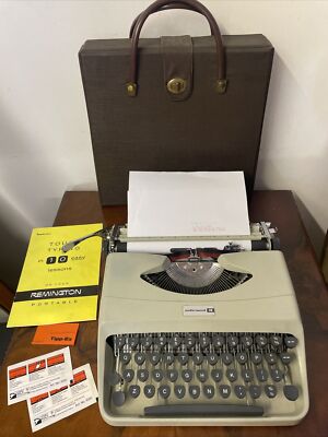 Vintage Schreibmaschine mit Handtasche Stil Tragetasche-italienisches Underwood 18 tragbar