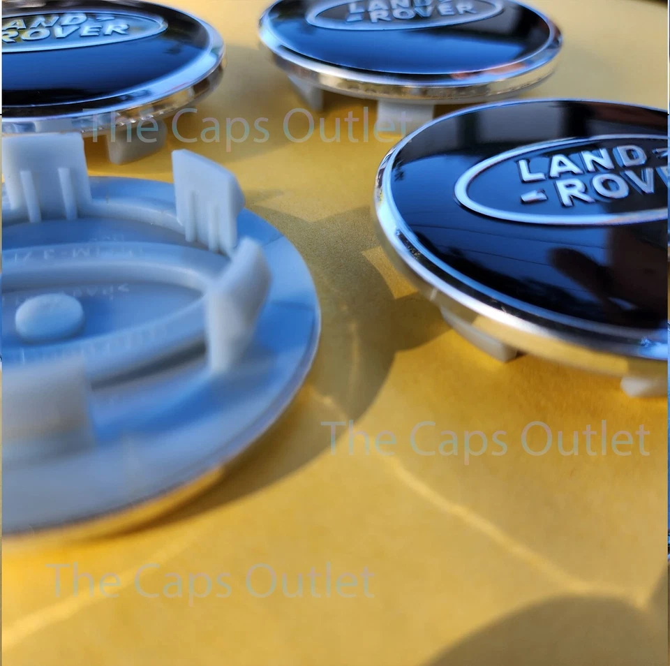 4x, Set of Land Rover Wheel Center Hub Caps, HSE Land Rover Center Foto 4 de 4