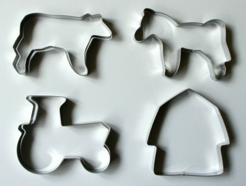 Ausstechförmchen Weihnachten Plätzchen Bauernhof Ausstechformen Backform Pferd - Bild 11 von 15