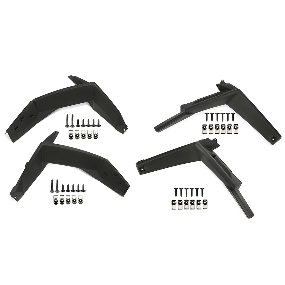 Para Polaris RZR 900/S 900/XC #2879434 Trail 2015-23 guardabarros delantero+trasero llamaradas Foto 4 de 4