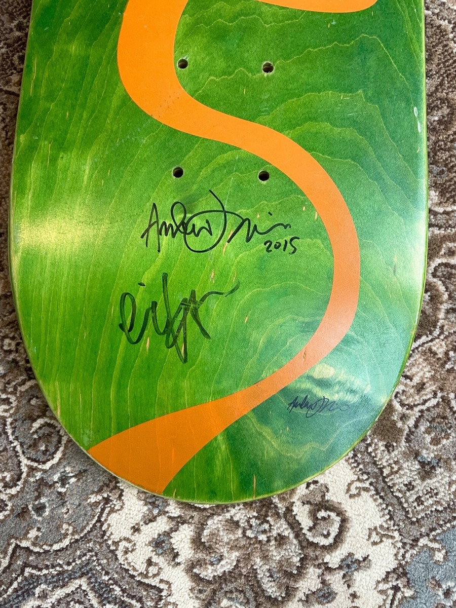 2015 SIGNED ERIC KOSTON & ANDY JENKINS Girl skateboards, Oakley