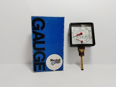 NEW Marshall Town Instruments G10344 3.5 Fig 105 60# KPA 1/2 NPT Gauge