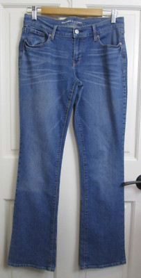 Old Navy Original Bootcut Jeans Womens Size 4 29x30.5 Distressed Stretch 1-33207
