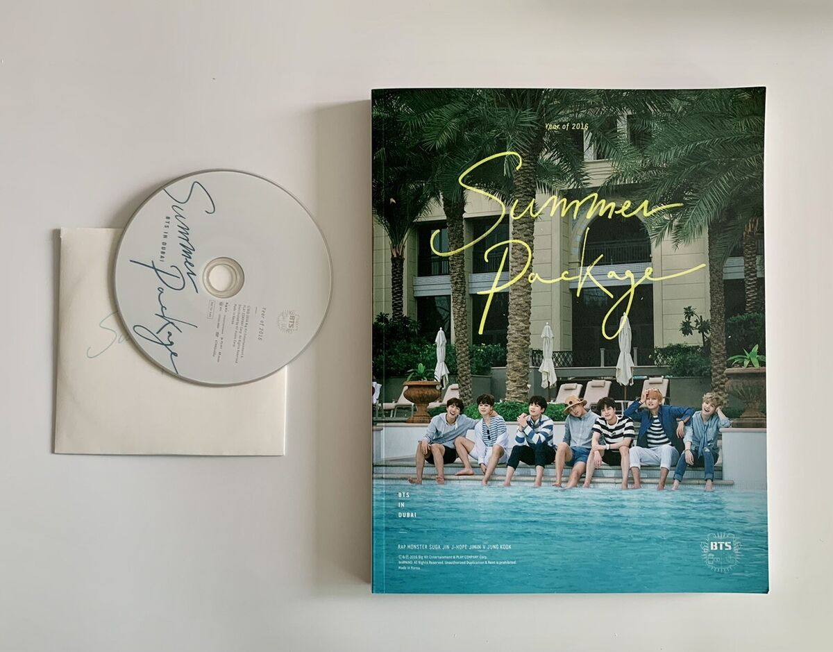 BTS 2016 Summer Package in Dubai with Photobook + DVD sets + Accs Rare