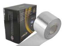 15FT-50FT Silver Intake Heat Reflective Tape Wrap Self Adhesive High Temperature