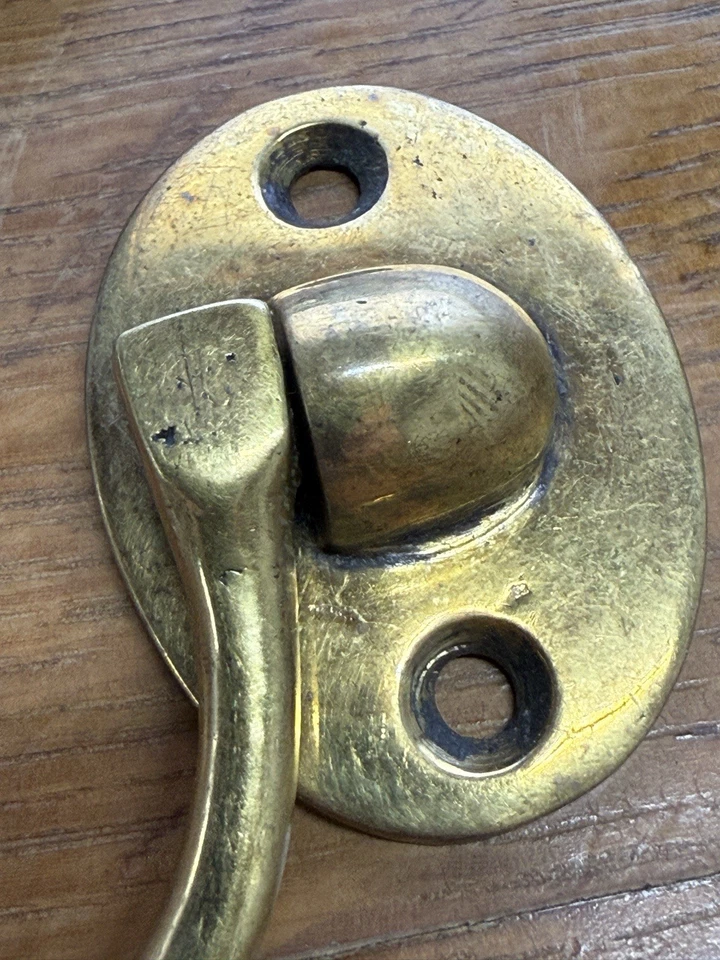 Старинный сундук Chippendale подъемники боковые ручки 18-го века латунный период оборудование - Изображение 4 из 4