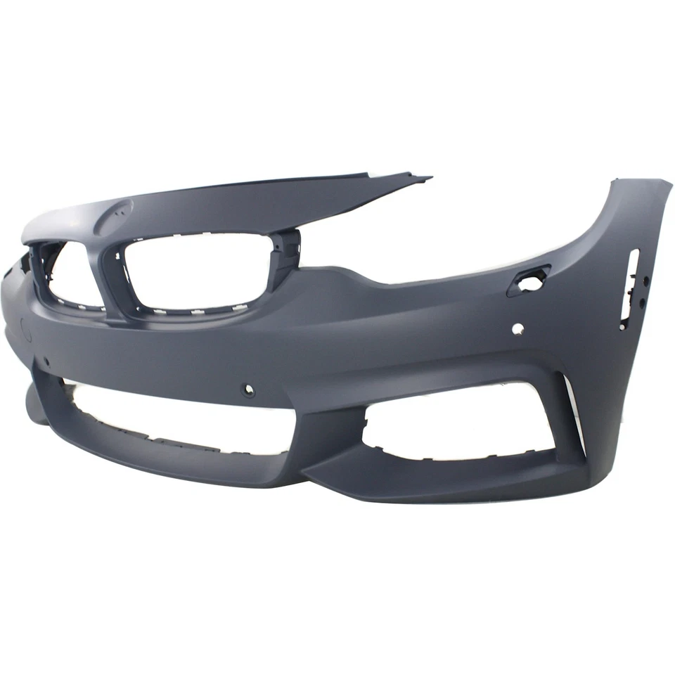 Front Bumper Cover For 2015-16 BMW 428i Gran Coupe w/M Sport/HLW/Sensor/IPAS/Cam - Image 2 of 4