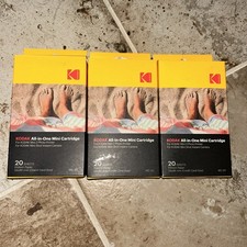 Genuine KODAK All-in-One Mini Cartridge 20 Sheets Mini 2 Photo Printer Paper NIB