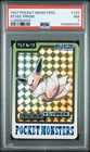 1997 POCKET MONSTERS CARDDASS #133 EEVEE-PRISM PSA 7