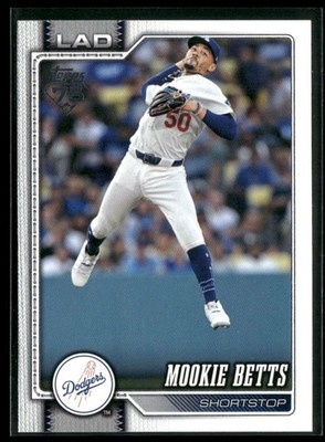 Mookie Betts 2026 Topps Series 1 Los Angeles Dodgers #41 | eBay