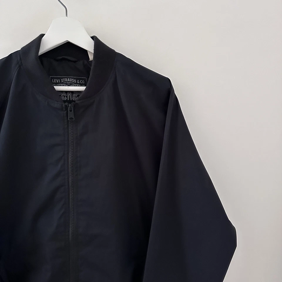 Levi Strauss Mens Long Sleeve Full Zip Jacket - Softshell Windbreaker Size Large - image 3 of 4