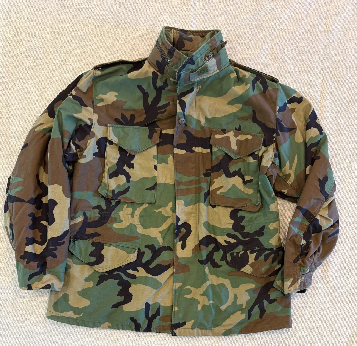 M65 Field Jacket Woodland In Men's Coats & Jackets for sale | eBay