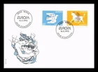 Dr Jim Stamps Switzerland Europa 1995 Peace & Freedom 2V Set First Day Cover